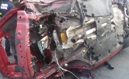 Fallece conductor de auto volcado en Periférico Norte