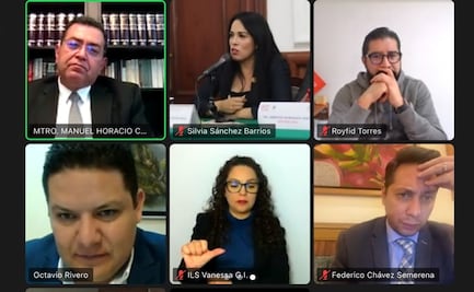 Diputados capitalinos entrevistan y exhiben a exmagistrado acusado de violencia sexual