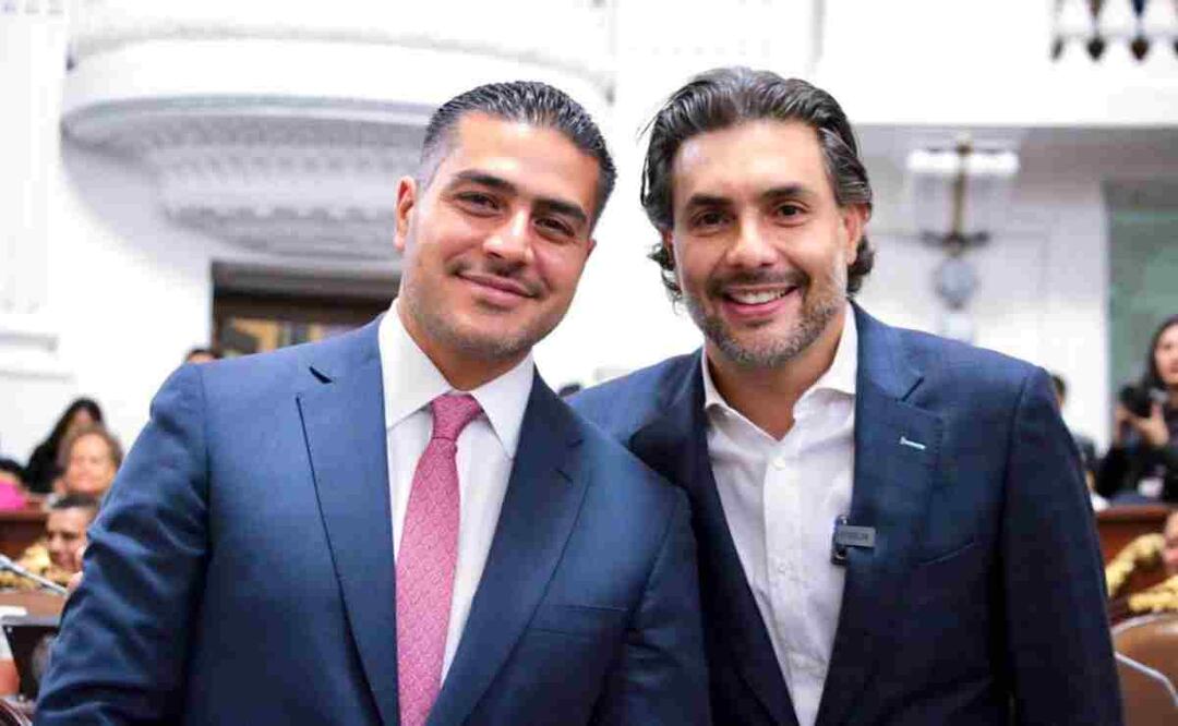 Omar García Harfuch y Jesús Sesma. Foto: Especial