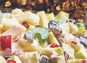 Cuánto te costará hacer ensalada de manzana esta Navidad 2022