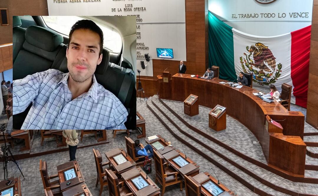 El cuerpo del joven de 37 años de edad fue hallado en un domicilio del centro histórico. Foto: Especial y Diana Valdez