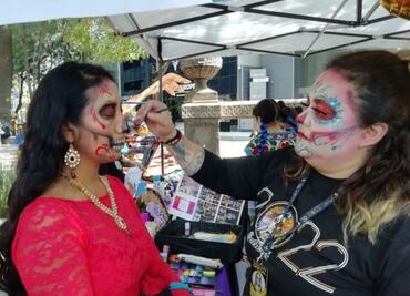 Catrinas se alistan para tomar las calles del Centro de la CDMX