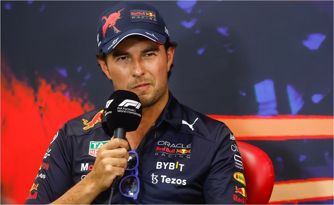 Checo Pérez antes de la carrera del domingo / Foto: EFE