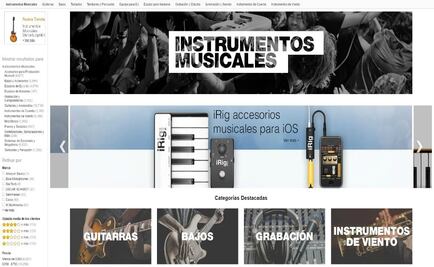 Amazon lanza tienda de Instrumentos Musicales