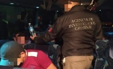 Elementos de la FGR rescatan a 38 indocumentados en Veracruz; 10 son menores