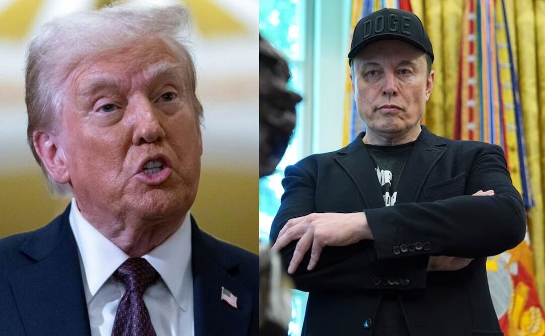 La caótica ruptura entre el presidente de Estados Unidos y el hombre más rico del mundo se desarrolló en sus respectivas plataformas de redes sociales. Foto: Especiales