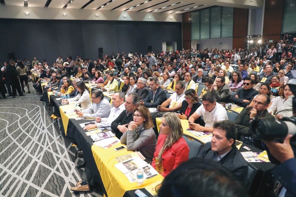 El jefe de Gobierno capitalino participó ayer en el Consejo Nacional del PRD. (IRVIN OLIVARES. EL UNIVERSAL)