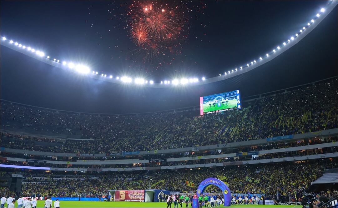 La afición americanista hizo una gran fiesta en el Estadio Azteca / Foto: Imago7