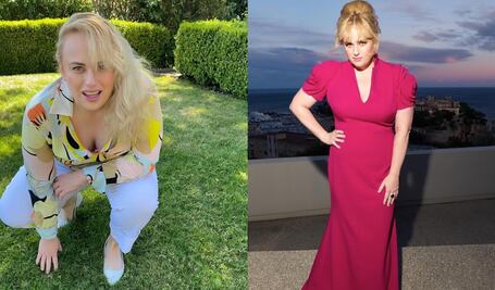 Rebel Wilson impacta en Mónaco con su nueva figura  