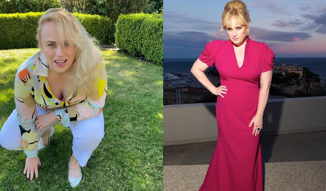 Rebel Wilson nos dejó con el ojo cuadrado / Fotos: Instagram @rebelwilson