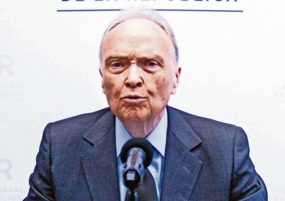 El Fiscal General de la República, Alejandro Gertz Manero. Foto: Archivo