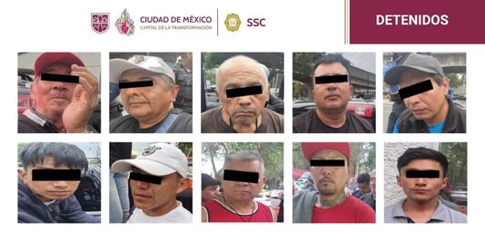 Policía capitalina frena a revendedores y franeleros en el estadio Alfredo Harp Helú; detiene a 24 personas 