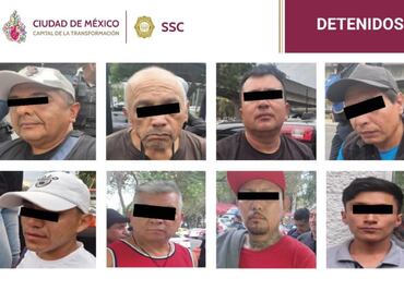 Policía capitalina frena a revendedores y franeleros en el estadio Alfredo Harp Helú; detiene a 24 personas