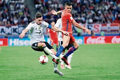 Alemania B quita victoria a Chile