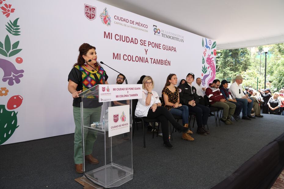 Este sábado, Brugada también puso en marcha el programa "Mi Ciudad se Pone Guapa y mi Colonia También", que tiene la finalidad de mejorar los espacios y servicios públicos. (Foto: especial)