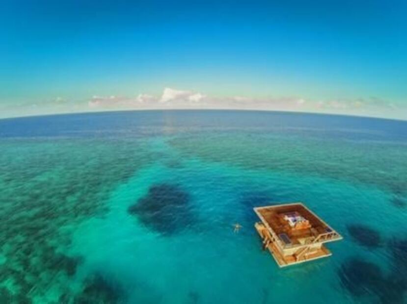 Duerme con los peces en lujosos hoteles bajo el mar 