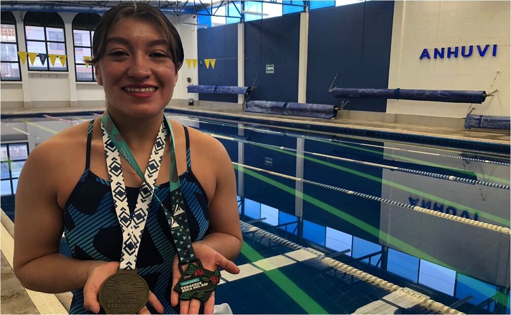 Sharon Román, nadadora mexicana