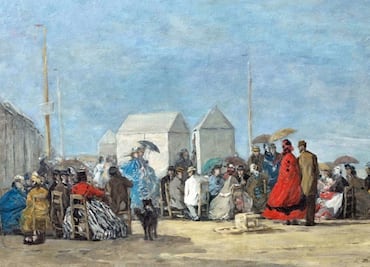 Monet y Boudin, cara a cara en el Museo Thyssen