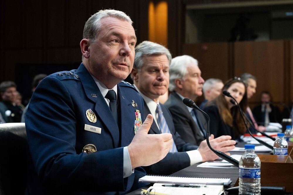 El director de la Agencia de Inteligencia de Defensa (DIA), Teniente General Jeffrey Kruse. Foto: AFP