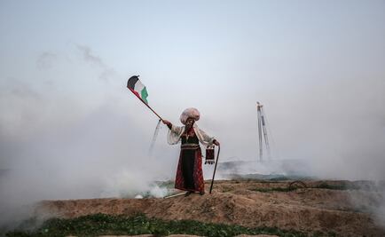 Protestas en Gaza dejan al menos 28 palestinos heridos