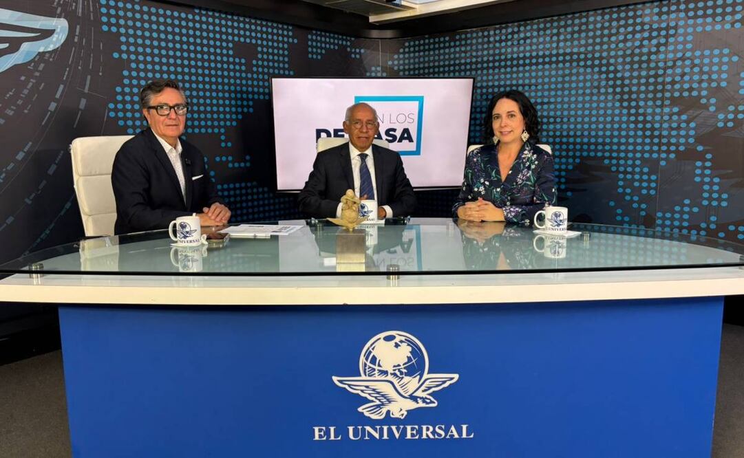 El exprocurador General de la República, Ignacio Morales Lechuga, en Con los de Casa con David Aponte y Maite Azuela este miércoles 15 de octubre de 2025. Foto: Paola Reyes/ EL UNIVERSAL
