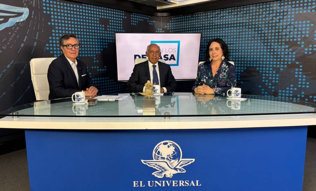 El exprocurador General de la República, Ignacio Morales Lechuga, en Con los de Casa con David Aponte y Maite Azuela este miércoles 15 de octubre de 2025. Foto: Paola Reyes/ EL UNIVERSAL