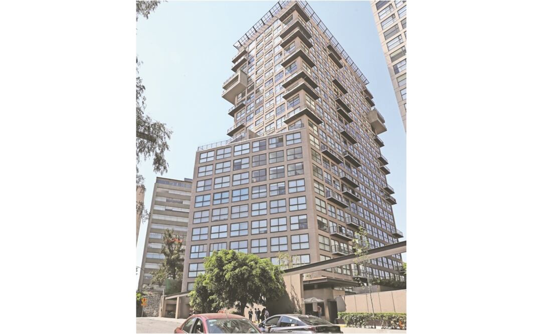 Vecinos del edificio Be Grand San Ángel dicen no temer por la convivencia en el complejo, “pues nunca vieron al detenido”. (JUAN CARLOS REYES. EL UNIVERSAL)