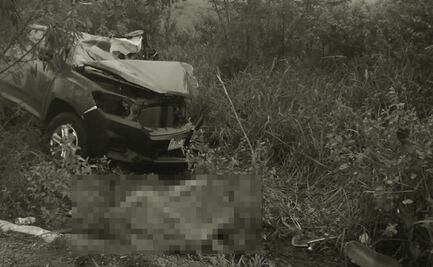 Accidente automovilístico deja dos personas muertas en carretera de Oaxaca