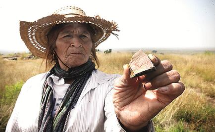 Hallan vestigios en área del NAICM