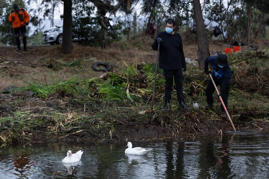 Colectivos hallan  más de mil restos óseos en dos semanas en la zona del Lago de Chalco-Tláhuac. (Foto: Hugo Salvador/ EL UNIVERSAL)