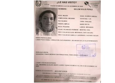 Denuncian la desaparición de Belem Solís Pérez, fue a un supermercado en Nativitas, pero no volvió
