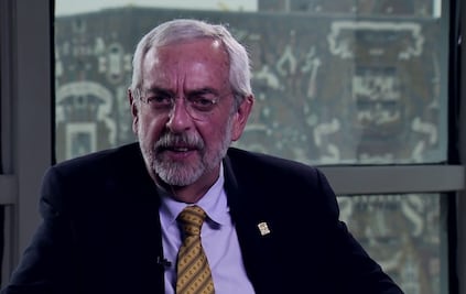 Rector de la UNAM pide a alumnos nuevos estudiar, cuestionar e indagar