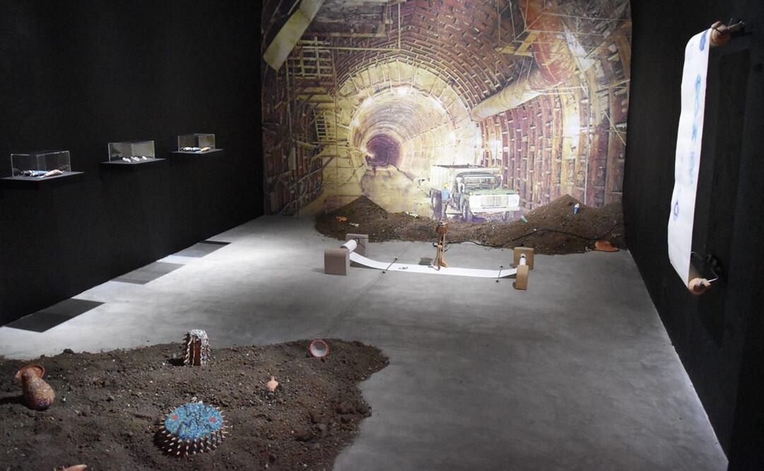 Aspectos de la exhibición  “El revés de la sombra no es el reflejo en el agua”. Foto: MARCO.