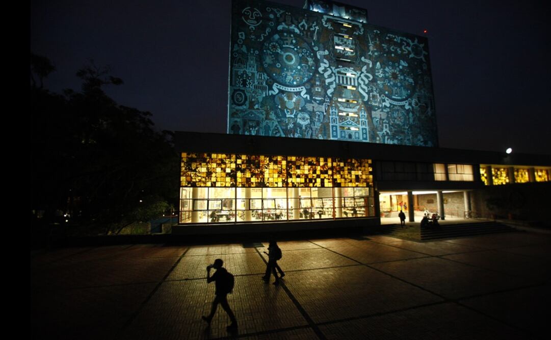 The Central Library of Mexico's National Autonomous University (UNAM) in Mexico City – Photo: Yadín Xolalpa/EL UNIVERSAL