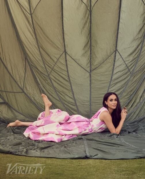 Meghan Markle deslumbra con sus looks en la revista Variety