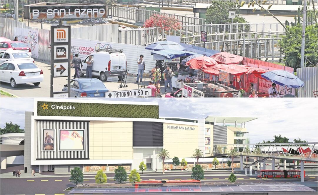 En los alrededores del paradero abundan los comerciantes informales; plantean que con la renovación se regule está actividad y se liberen las banquetas (ARIEL OJEDA. EL UNIVERSAL/ ESPECIAL)