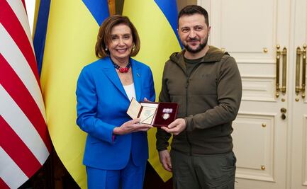 "EU apoyará a Ucrania hasta la victoria": Nancy Pelosi en visita sorpresa a Kiev