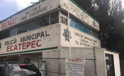 Roban 24 armas de módulo de la policía en Ecatepec