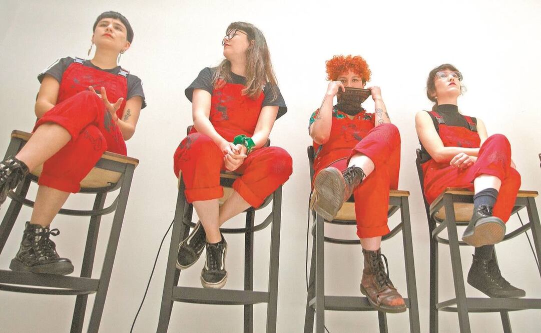 El colectivo feminista Las Tesis forman parte del programa. Foto: Archivo/ El Universal.