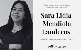 Muere Sara Mendiola, directora de Propuesta Cívica; ONU-DH, Artículo 19 y Centro Prodh lamentan su fallecimiento