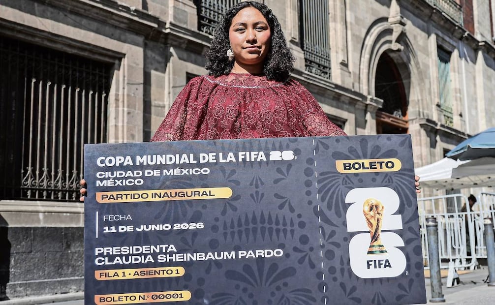 Yolett Cervantes apoyará al Tricolor desde la primera fila. Foto: Gabriel Pano EL UNIVERSAL