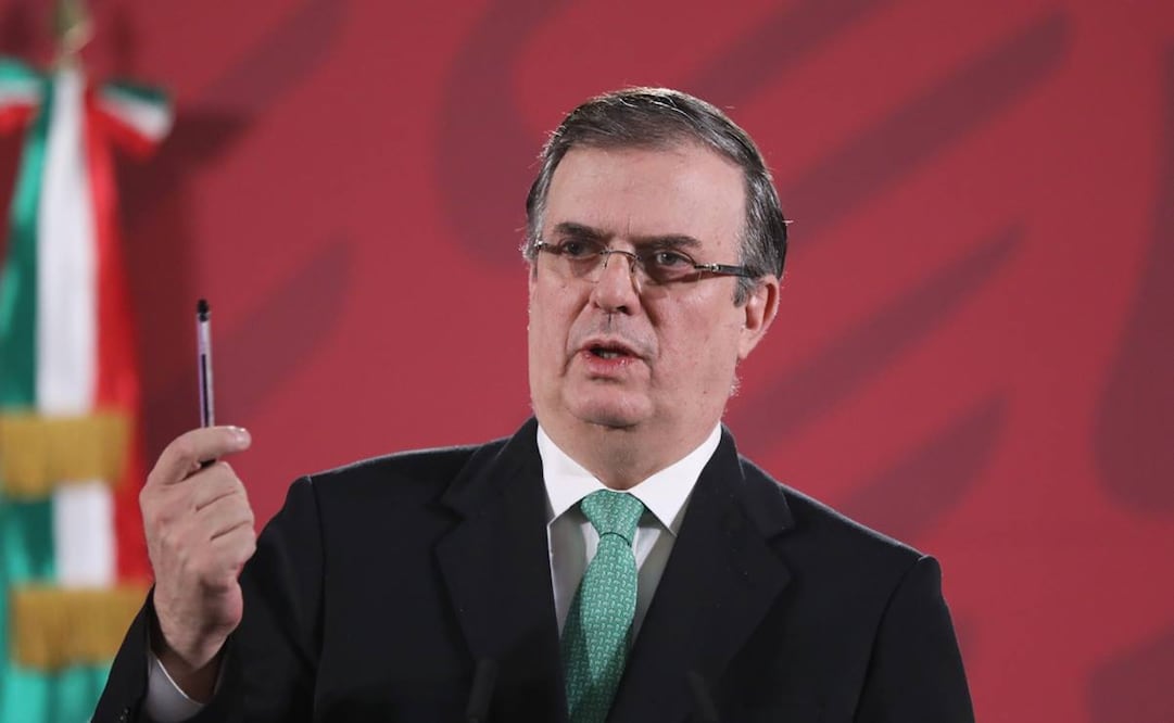 Marcelo Ebrard, secretario de Relaciones Exteriores de México. Foto: EFE 