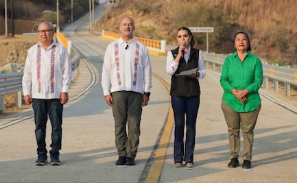 Rehabilitan puente El Pedregal en Guerrero tras daños por huracán John; suman 76 intervenciones y 4 km reparados