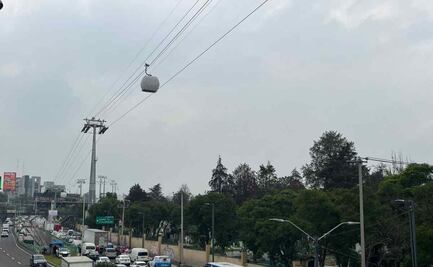 Realizan pruebas continuas de Línea 3 del Cablebús que va de Chapultepec a Santa Fe; abrirá en septiembre