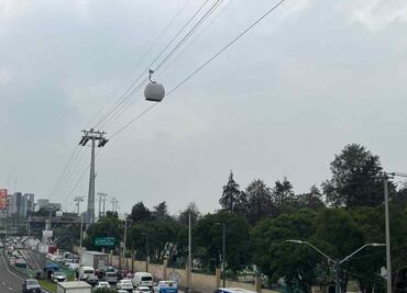 Realizan pruebas continuas de Línea 3 del Cablebús que va de Chapultepec a Santa Fe; abrirá en septiembre