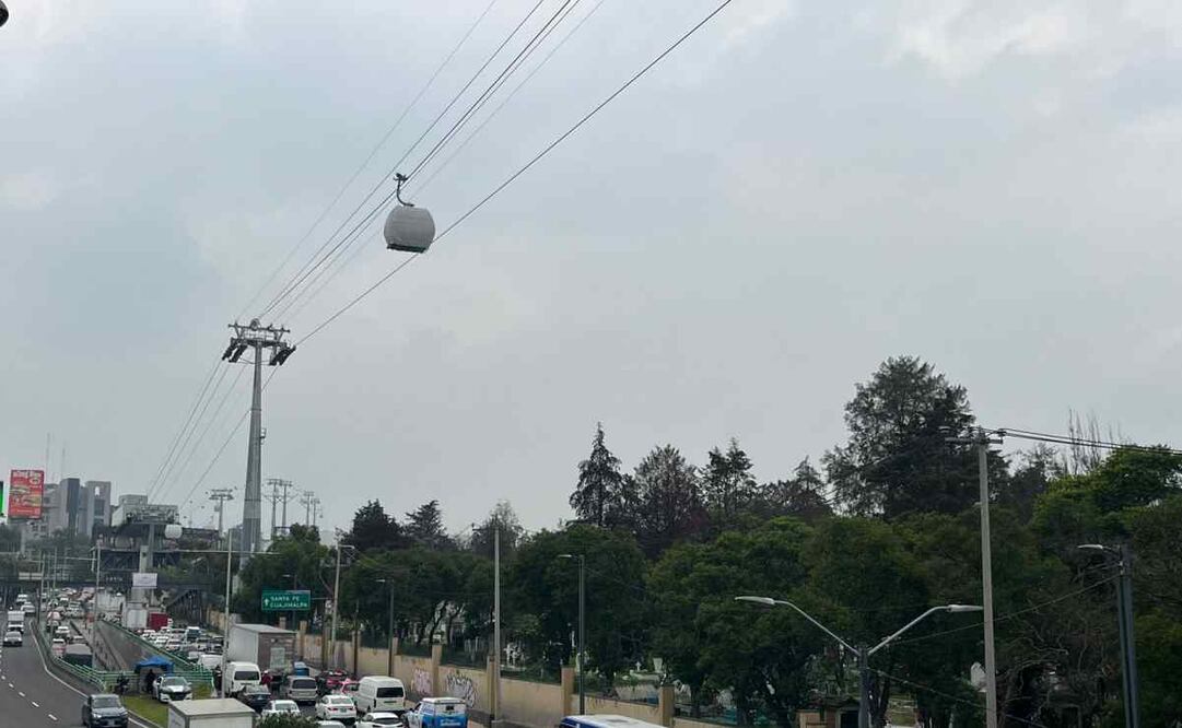 En las pruebas, aproximadamente cada dos minutos una nueva unidad es mandada desde Santa Fe hasta Los Pinos. Foto: Rafael García/EL UNIVERSAL