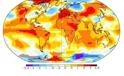 Julio fue el mes más cálido en todo el mundo: reporte