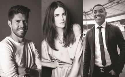 Marco Fabián y Oribe Peralta se codean con Karla Souza