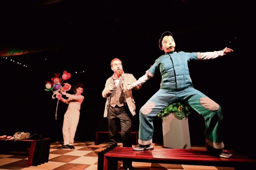 El montaje se presenta los sábados en el Teatro NH (IRVIN OLIVARES. EL UNIVERSAL)