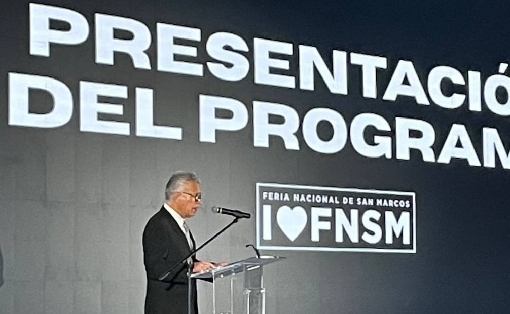 José Ángel González Serna, presidente del Patronato de la Feria Nacional de San Marcos. Foto: Ulises Uribe / EL UNIVERSAL